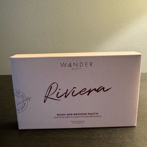 Wander Beauty Riviera Blush and Bronze Palette 7.5 g .25 oz Full Size NIB Sealed